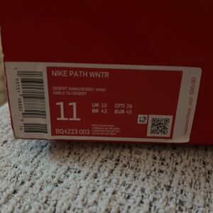 Nike Path Winter Shoes - Red